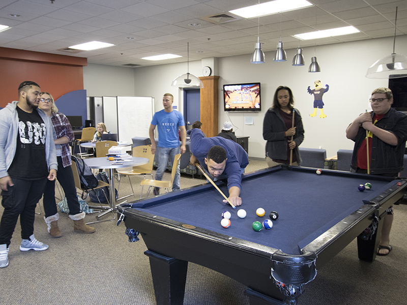 Hawks Nest Game Room Heartland Community College